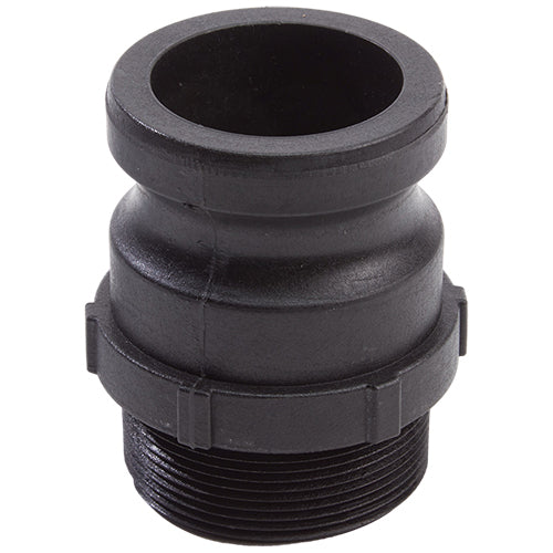 Plastic 2" Male Camlock x 2" Male NPT (USA)
