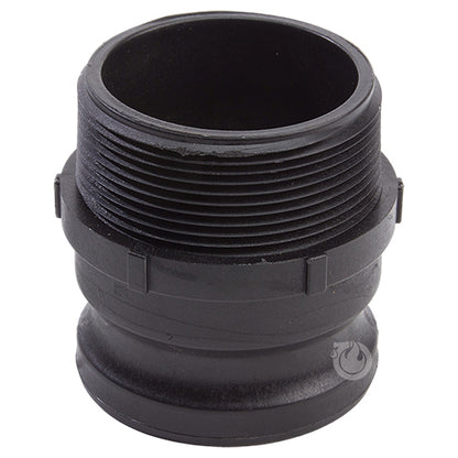 Plastic 3" Male Camlock x 3" Male NPT (USA)