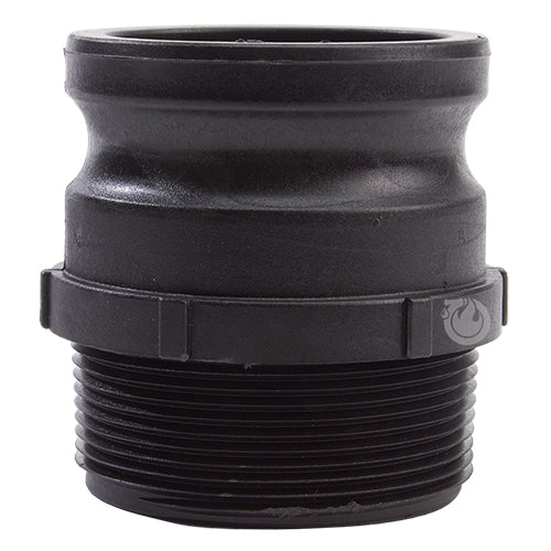 Plastic 3" Male Camlock x 3" Male NPT (USA)
