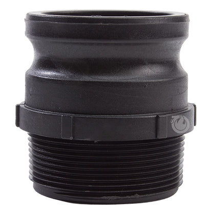 Plastic 3" Male Camlock x 3" Male NPT (USA)