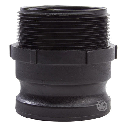 Plastic 3" Male Camlock x 3" Male NPT (USA)