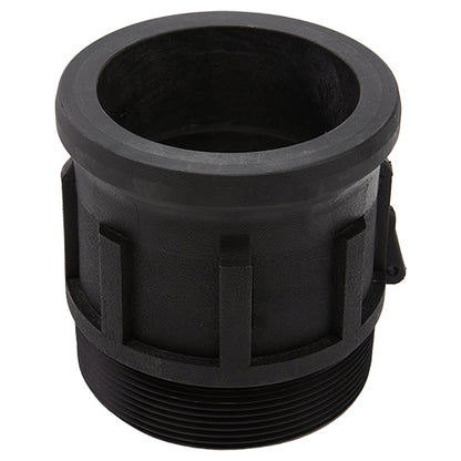 Plastic 4" Male Camlock x 4" Male NPT