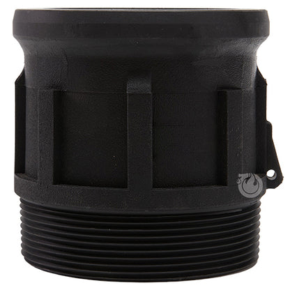 Plastic 4" Male Camlock x 4" Male NPT