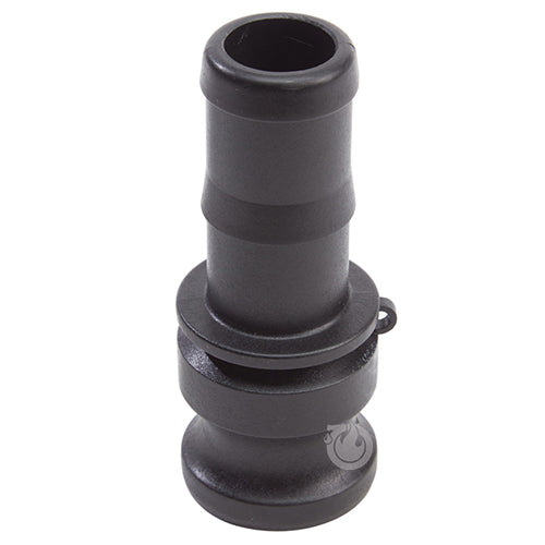 Plastic 1 1/4" Male Camlock to Hose Shank (USA)