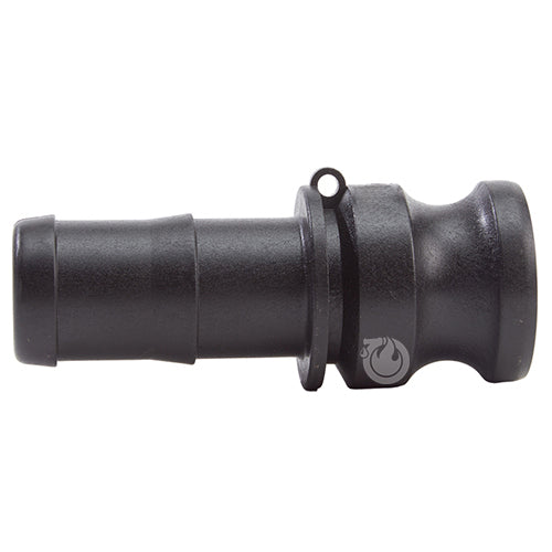 Plastic 1 1/4" Male Camlock to Hose Shank (USA)