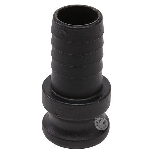 Plastic 1 1/2" Male Camlock to Hose Shank