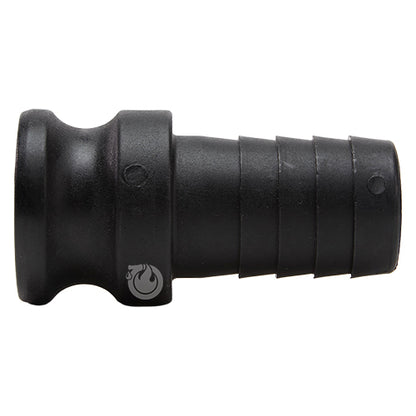 Plastic 1 1/2" Male Camlock to Hose Shank