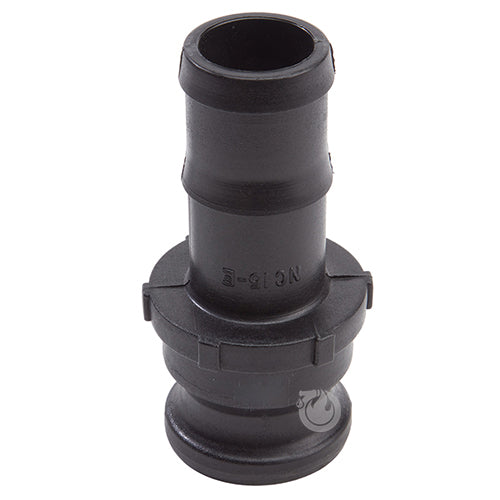Plastic 1 1/2" Male Camlock to Hose Shank (USA)