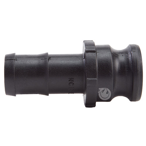 Plastic 1 1/2" Male Camlock to Hose Shank (USA)