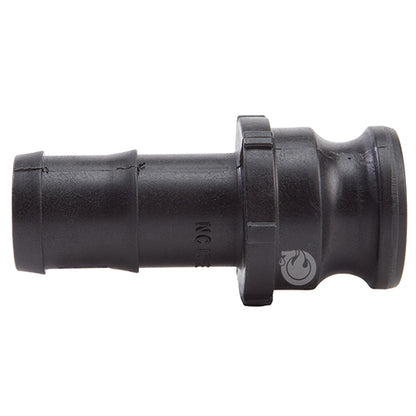 Plastic 1 1/2" Male Camlock to Hose Shank (USA)