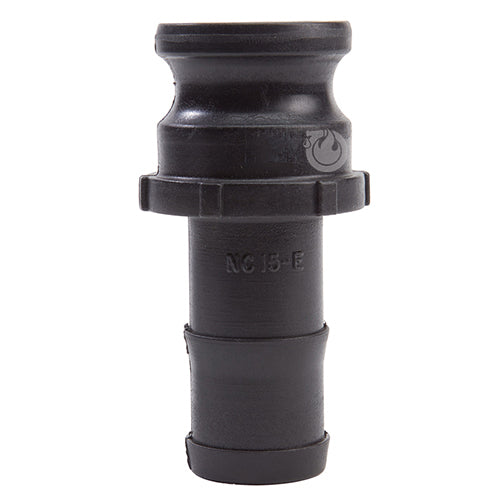 Plastic 1 1/2" Male Camlock to Hose Shank (USA)