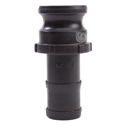 Plastic 1 1/2" Male Camlock to Hose Shank (USA)