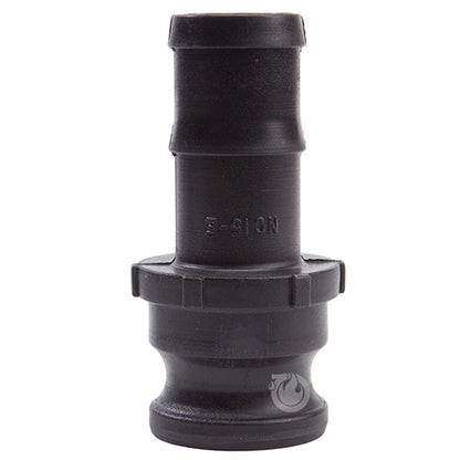 Plastic 1 1/2" Male Camlock to Hose Shank (USA)