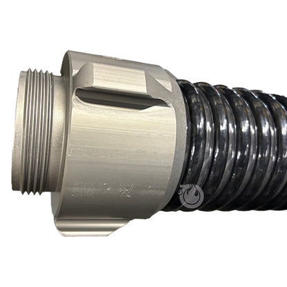 Black / Clear 2 1/2" x 10' Rocker Lug Suction Hose (NH)