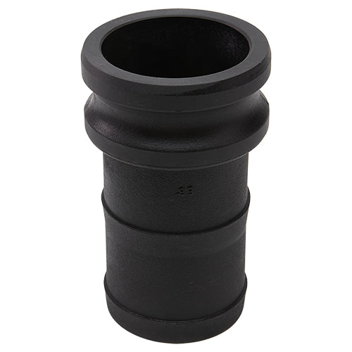 Plastic 3" Male Camlock to Hose Shank