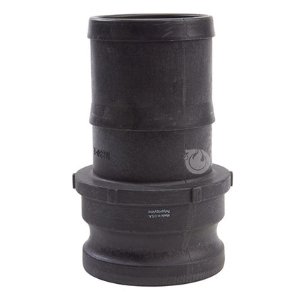 Plastic 3" Male Camlock to Hose Shank (USA)