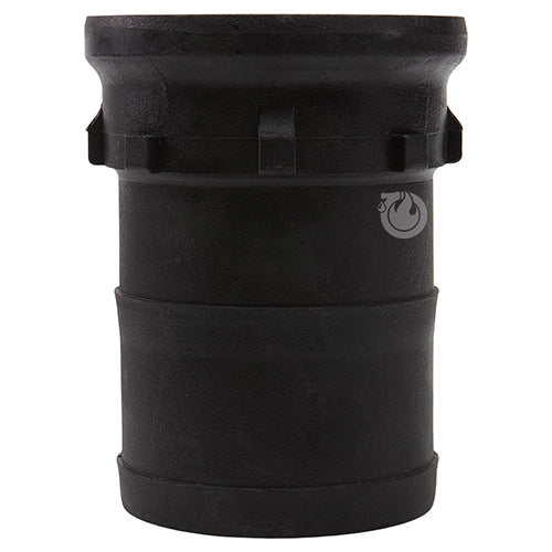 Plastic 4" Male Camlock to Hose Shank