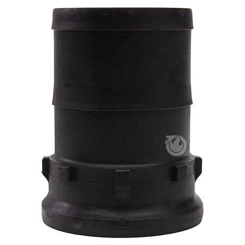 Plastic 4" Male Camlock to Hose Shank