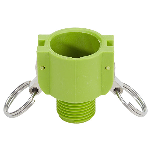 Plastic 3/4" Female Camlock x 3/4" Male GHT (USA)