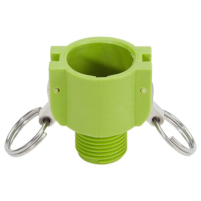 Plastic 3/4" Female Camlock x 3/4" Male GHT (USA)