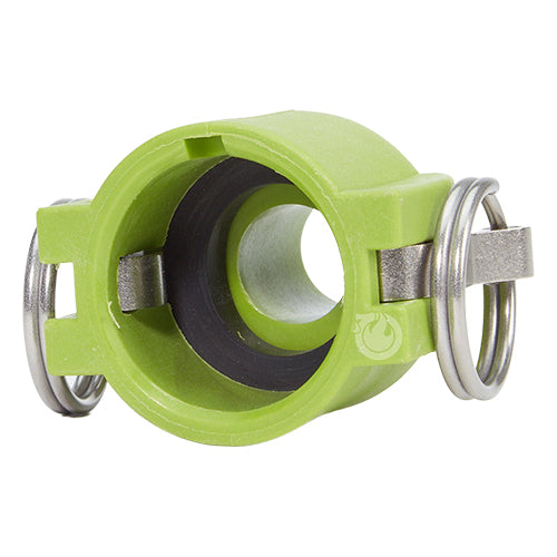 Plastic 3/4" Female Camlock x 3/4" Male GHT (USA)