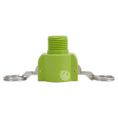 Plastic 3/4" Female Camlock x 3/4" Male GHT (USA)