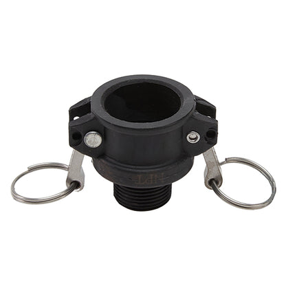 Plastic 3/4" Female Camlock x 3/4" Male NPT