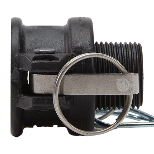 Plastic 3/4" Female Camlock x 3/4" Male NPT