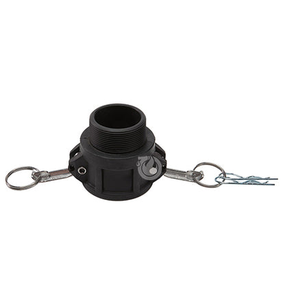 Plastic 2" Female Camlock x 2" Male NPT