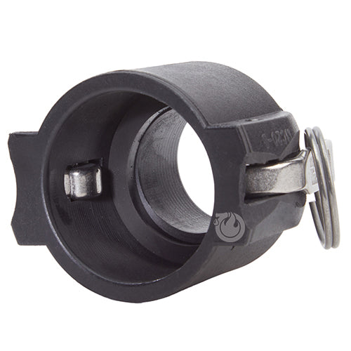 Plastic 2" Female Camlock x 2" Male NPT (USA)