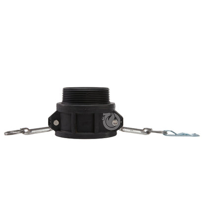 Plastic 3" Female Camlock x 3" Male NPT (USA)