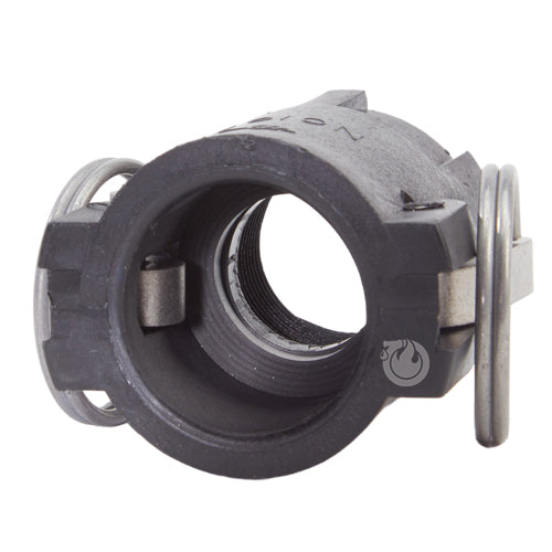 Plastic 1" Female Camlock x 1" Female NPT (USA)