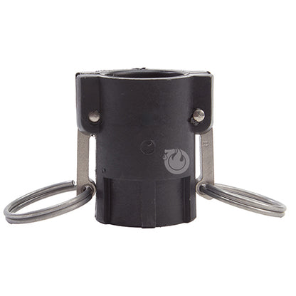 Plastic 1" Female Camlock x 1" Female NPT (USA)