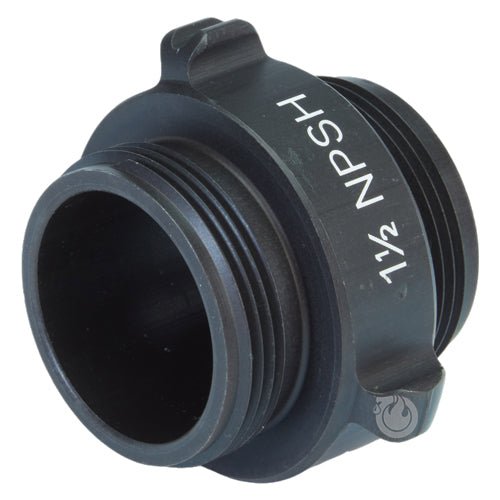 Aluminum 1 1/2" NPSH to 1 1/2" NPSH Double Male