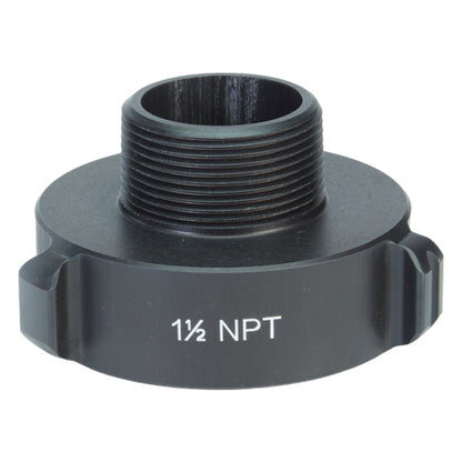 Aluminum 2 1/2" Female NH to 1 1/2" Male NPT