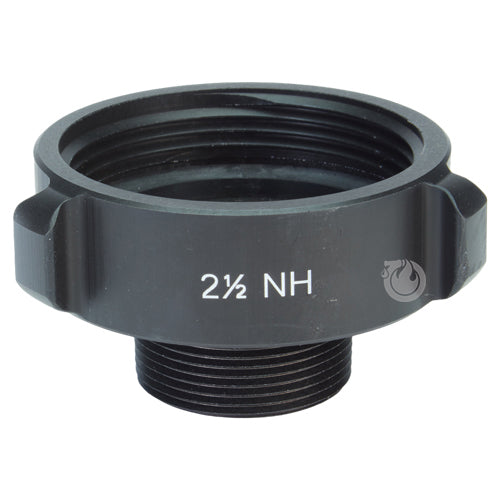 Aluminum 2 1/2" Female NH to 1 1/2" Male NPT