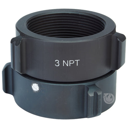 Aluminum 3" NH to 3" NPT Double Female