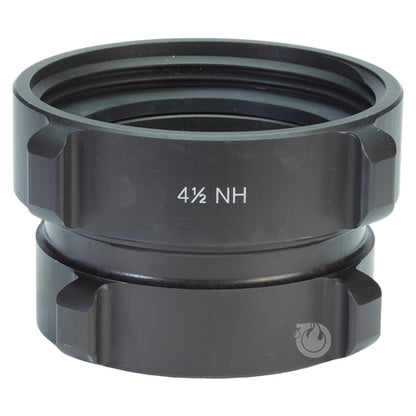 Aluminum 4 1/2" NH to 4" NPT Double Female