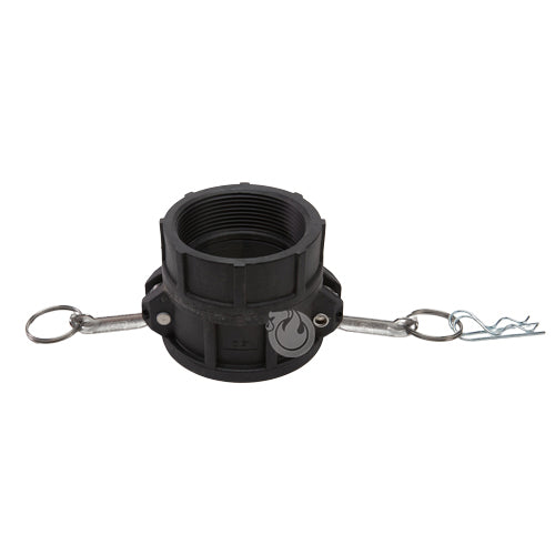 Plastic 3" Female Camlock x 3" Female NPT