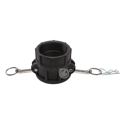 Plastic 3" Female Camlock x 3" Female NPT