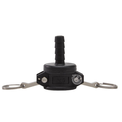 Plastic 3/4" Female Camlock to 1/2" Hose Shank