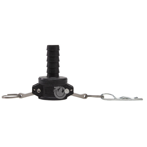Plastic 3/4" Female Camlock to Hose Shank