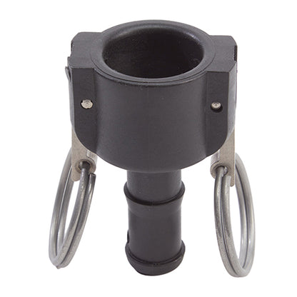Plastic 3/4" Female Camlock to Hose Shank (USA)
