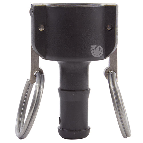 Plastic 3/4" Female Camlock to Hose Shank (USA)