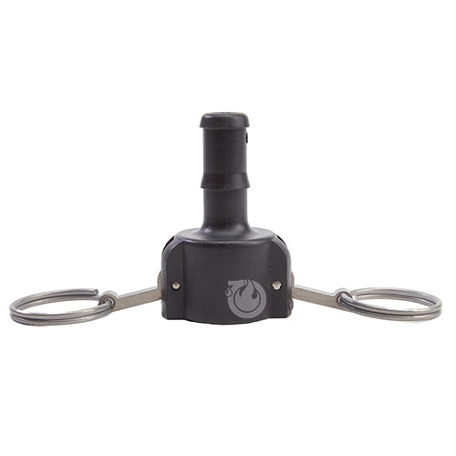 Plastic 3/4" Female Camlock to Hose Shank (USA)