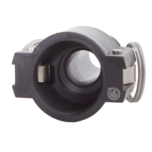 Plastic 1 1/4" Female Camlock to Hose Shank (USA)