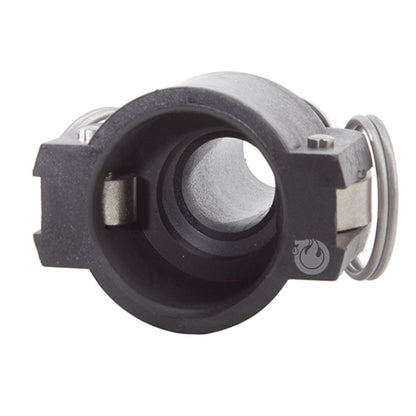 Plastic 1 1/4" Female Camlock to Hose Shank (USA)
