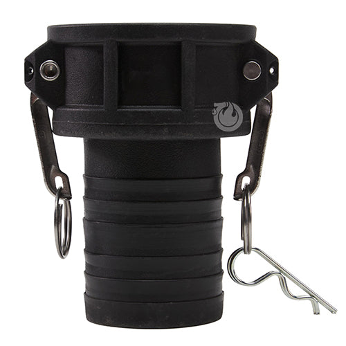 Plastic 3" Female Camlock to Hose Shank