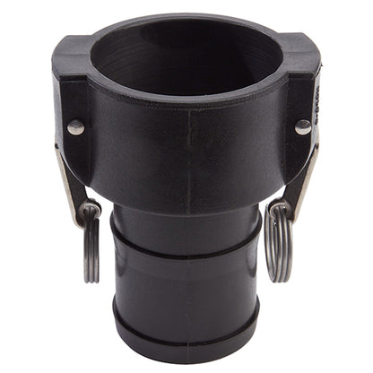 Plastic 3" Female Camlock to Hose Shank (USA)