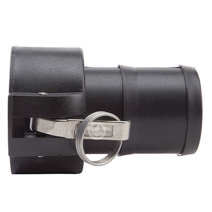 Plastic 3" Female Camlock to Hose Shank (USA)